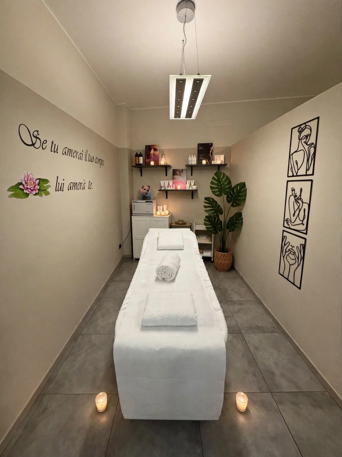 L'ESTETICA LAURA - dettaglio del centro