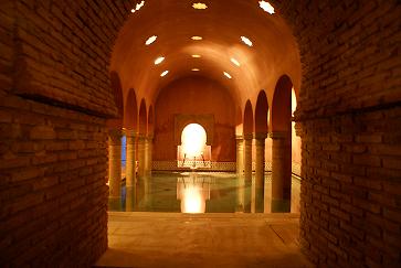 Bagno turco in un centro estetico