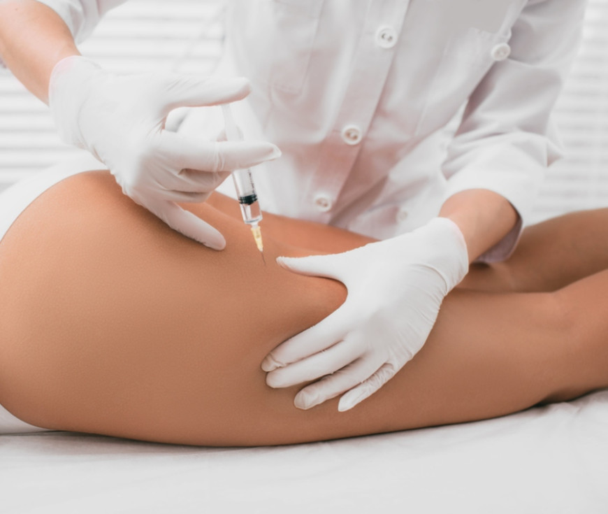 Mesoterapia in un centro estetico